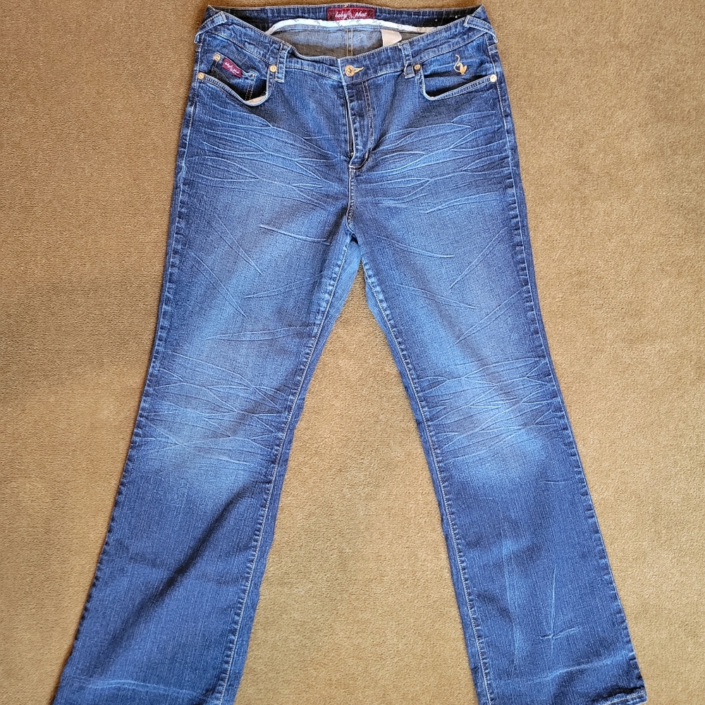1. Baby Phat Plus Size 18 Jean's Women's